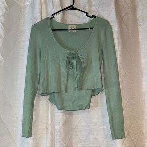 Stylish Green Women's Top